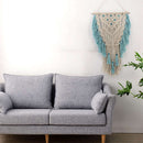 Hand Knotted Macrame Wall Art Handmade Cotton Bohemian Wall Hanging Tapestr I9U7