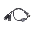 1x 50cm 5 Pin MIDI DIN Y Splitter Cable Adapter 1 Male Plug to 2 Female Sock FT