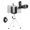 Phone Camera Lens Kit, Monocular Telescopes, Clip-on Design, with Tripod Stand