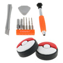 For Nintendo Switch Pokeball Plus Thumb Grip Joystick Cap & Repair Tool Kit