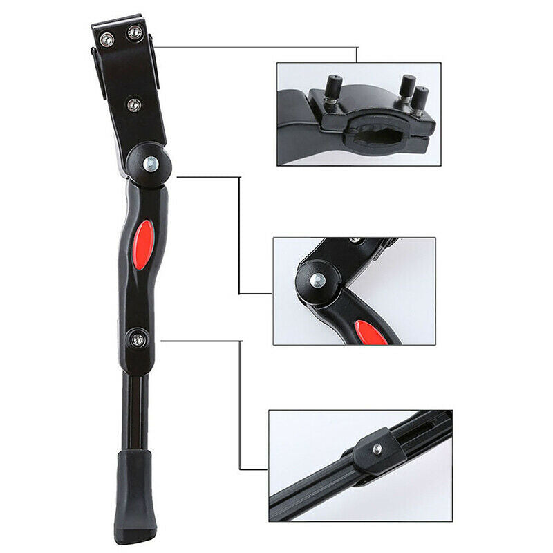 Adjustable Road Bicycle Kickstand Parking Rack Mountain Bike Support Foot Br_kz