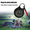 Outdoor Camping Navigation Pocket  With Carabiner Boating Zinc Alloy