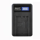 NP-BX1 Battery Charger LCD Display Safe USB Input Fits For Sony RX100 HX90V HX30