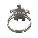 Cute Tortoise Pendant Necklace Ring Set, Mood Feeling Sensitive Color Change