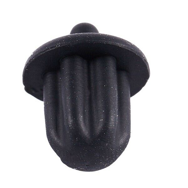 10x Black Rubber 6.35mm Audio Jack PC DVD Microphone Socket Dust Cover N3B6