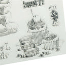 teacup clear rubber stamps seal scrapbooking album card decor diary diy craft OH