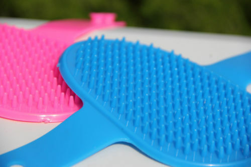 Popular Dog Cat Bath Brush Comb Hair Rubber Glove Pet Hair Grooming Mitt  3C