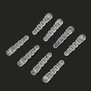 100 X Portable Clear Dustproof Plastic Anti Dust Plug Stopper For Cellphone 3.5m