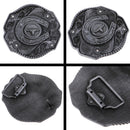 Western Cowboy  Long Bull Horn Rodeo Belt Buckles Large for Men