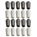 20x 3-way Toggle Knobs Cap Tips for Les Paul/Epiphone Guitar Black&White 4mm
