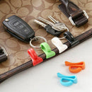 Creative Anti Lost Bag Hooks Installed Inside Key Holder Clip W2G6