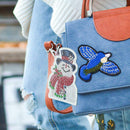 DIY Special Shaped Diamond Painting Wallet Snowman Coin Purse Keychain Gift