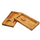 Naturak Wood  Rolling Tray Smoking Holder DIY Making 242x121x20mm