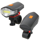 Bicycle COB LED Bike Cycling Front Rear Tail Light+5LED Taillight Night