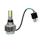 Hot 1X 32W 3000LM COB LED Hi/Lo Beam H4 Motorcycle Headlight Front Light Lamp