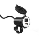 Waterproof Motorbike USB Power Socket Adapter Charger Outlet Motorcycle 12V
