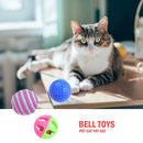 10pcs Set Mice Cat Dog Chew  Dumbbell Ball Sisal Crinkle Pet Interactive Toys