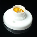 2 Pcs Wall Ceiling Light Lamp Bulb Holder Round E27 Screw Base Socket White BKK