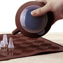 Bakery Silicone Cake Muffin Macaroon Piping icing Baking Tool Pot 4 NozzlesS Bj