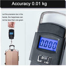 50KG Digital Travel Portable Handheld Weighing Luggage Bag Scales Suitcase T5B6