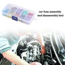 100pcs Zinc Fuse Standard Medium Blade Car Auto Fuses Kit Car Accessories