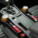 2Pcs Car Seat Catcher Filler Storage Box Pocket Side Organizer Holders Deluxe