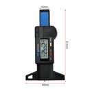 Car Tyre Tread Depth Gauge Tire Brake Wear Measure Check Digital LCD display cvb