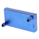 Aluminum Water Cooling Block CPU Graphics Heat Sink 40 x 80mm Radiators Up