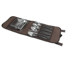 17Pcs Portable Stainless Steel Utensils Tableware Set, for Camping Hiking Home