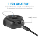 Smart Fingerprint Padlock Led Safe Usb Charging Rechargeable Waterproof Doo