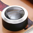 Large 90mm Cylindrical Magnifier with 3 LED Lights K9 Optical Lens Magnifier