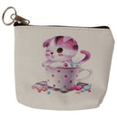 Women Girls Cute Zip Leather Coin Purse Wallet Bag Change Pouch Key Card Ho