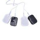 Electrode Lead Wires Cable for Tens Massager 2.5mm Connection with 4 Patches  TE