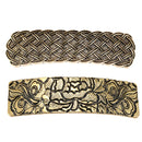 2x Celtic Viking Carved Hairpin Hair Clips
