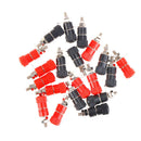 20PCS JS-910B 4mm Banana Plug Jack Sockets Female Binding Post for Speaker Au BX