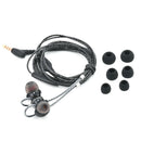 Metal Stereo In-ear Headphones HIFI Bass Headset Sport Running Earphone With Mic