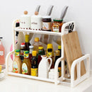 Kitchen Shelf Seasoning Cans Shelf Kitchen Spice Rack Condiment Bottles Pep
