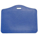 5 Pcs horizontal synthetic leather with personal badge-holder with name, co I2J1