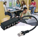 RJ45 Y Splitter Adapter 1 to3 Port Cable For CAT 5/CAT LAN 6 Socket Hot Z0Z7