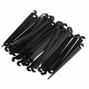 100pcs 11cm Mounting Bracket For 4 / 7mm Irrigation Drip Water Hose A9I8