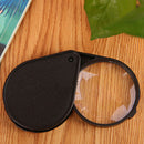 65mm 6X Mini Pocket Folding Magnifying Glass Handheld Magnifier Jewelry Loupe