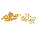 10pcs Camping Awning Tent Tarp Canopy Eyelets Grommets Repair Kit Outdoors