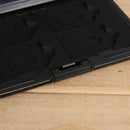 Micro SD SDXC Storage Holder Memory Card Case Protector Aluminum BLACK