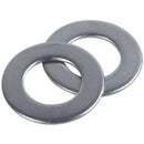 M6x12mmx0.5mm Stainless Steel Round Flat Washer for Bolt Screw 100Pcs