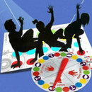 Board Game Twist Indoor Parent-Child Sports Body Twist Mat Fun Interactive E1M9