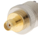 1Pc M Type Female SL16-K/SMA-K to SO-239 PL259 Female RF Adapter ConnectorA Gw