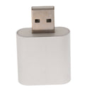 2x USB2.0 External Sound Card Audio Adapter 3.5mm Microphone /Headphone Jack