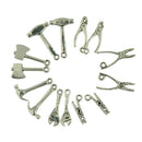 40pcs Assorted TOOL Charms Hammer Piler Wrench Pendants Jewelry DIY Crafts