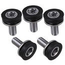 Bike Axle Bolt Screw Capless Bicycle  Crank Arm Bottom Bracke  Steel M8 KcTECA