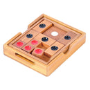 Classic Wooden Brain Teaser Slide Escape Maze Puzzle Board Game Educational